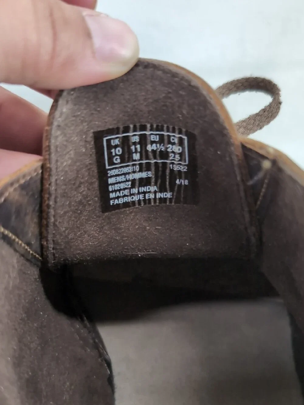 Clarks Brown Leather Chukka Boots